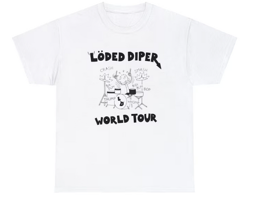 Loded Diper World Tour Oversized T-Shirt